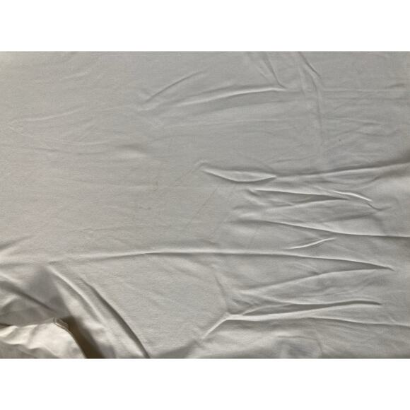 Eileen Fisher Stretch Silk Jersey Scrunch Neck Top Turtleneck Cream Small - Picture 11 of 11